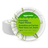 Amazon Basics Everyday Disposable Paper Plates, 100 count for just $4.77 shipped