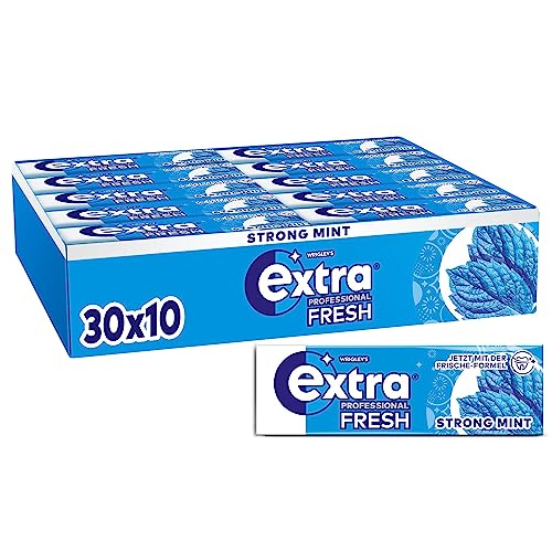 (-32%) Extra Professional Kaugummi, Zuckerfrei, Fresh Strong Mint, 30x10 Dragees