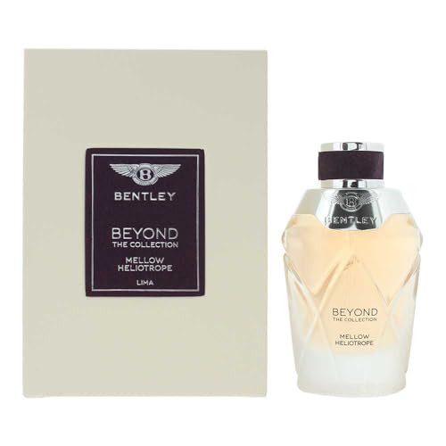 Bentley Beyond The Collection Mellow Heliotrope Eau de Parfum 100ml for Women | Luxury Long Lasting Perfume | Floral Gourmand Fragrance