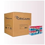 Eco Range Origami Tissue Roll 10 cm x 97cm140 Pulls X 20 2 Ply 20 in 1 Total 2800 Pulls Home Commercial Use