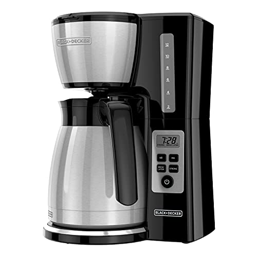 Black+Decker 12-Cup Thermal Programmable Coffee Maker