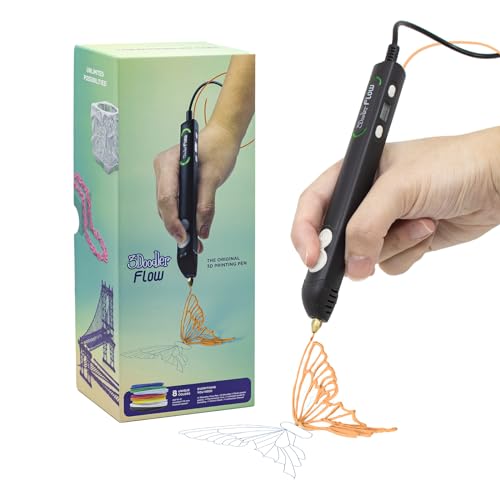 3Doodler Flow 3D Printing Pen Comprehensive Choice 3D drawing is easy with this pen, which offers