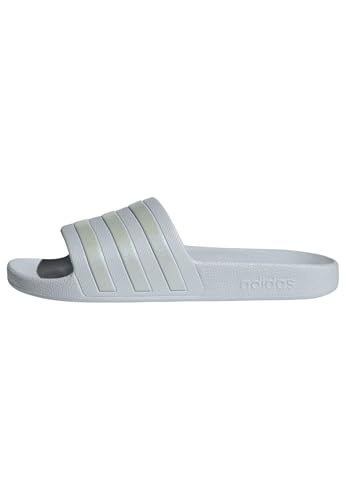 (-31%) adidas Damen Adilette Aqua Slides Slipper, Halo Blue/Halo Blue/Halo Blue, 43 EU