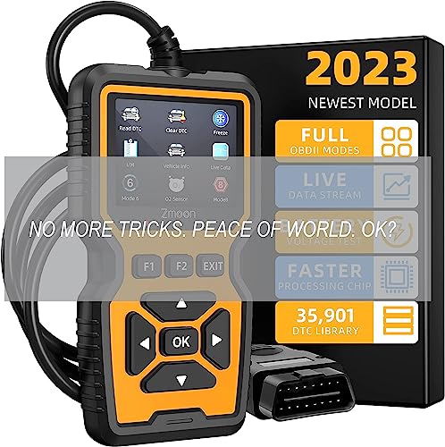 ZMOON ZM201 Professional OBD2 Scanner Diagnostic Tool, Enhanced Check Engine Code Reader with Reset OBDII/EOBD Car Diagn