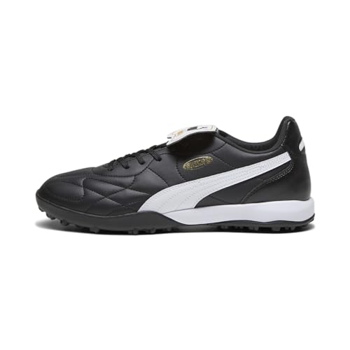 🔥 STARKER PREIS (-52%) PUMA Unisex King Top Tt Fußballschuhe, Puma Black Puma White Puma Gold, 38 EU