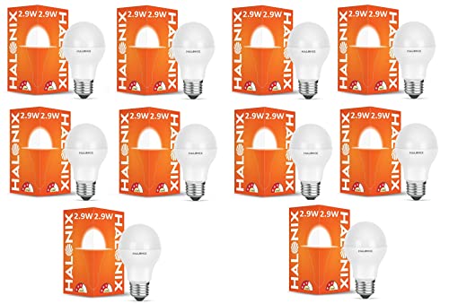 2.9 Watt E27 LED Cool Day Light led Bulb, Pack of 10, White light
