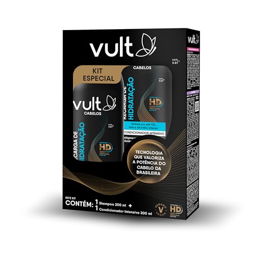 VULT PROMOPACK SHAMPOO E COND RECARGA DE HIDRATAÇÃO 2x200ml