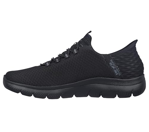 Skechers Men's Summits High Range Hands Free Slip-in Sneaker, BBK, 10.5