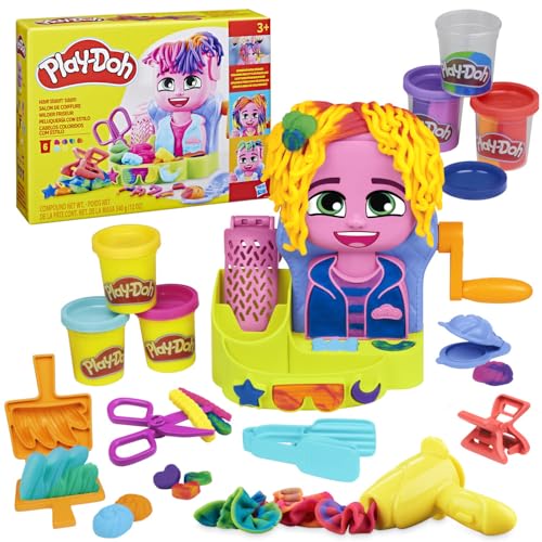Play-Doh Hair Stylin' Salon Playset with