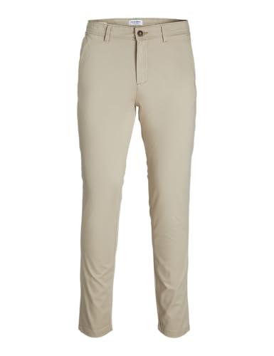 (-35%) JACK & JONES Herren Jpstmarco Jjbowie Noos T-Shirt, Oxford Tan, 31W / 36L