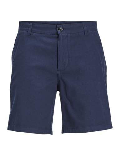 🔥 STARKER PREIS (-43%) JACK & JONES Herren Chino Shorts Verjüngt Chino, Navy Blazer,S