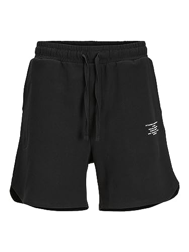 🔥 STARKER PREIS (-34%) JACK & JONES Herren Jpstriley Sweat Shorts Sn AUT Sweatshorts, Schwarz, S