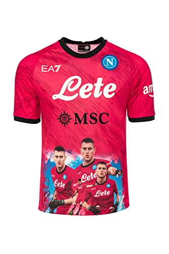 SSC NAPOLI Match Jersey Face Game Gollini 2022/2023 Fuchsia