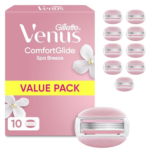 (-27%) Gillette Venus Comfortglide Spa Breeze, 10 Original Rasierklingen, Rosa