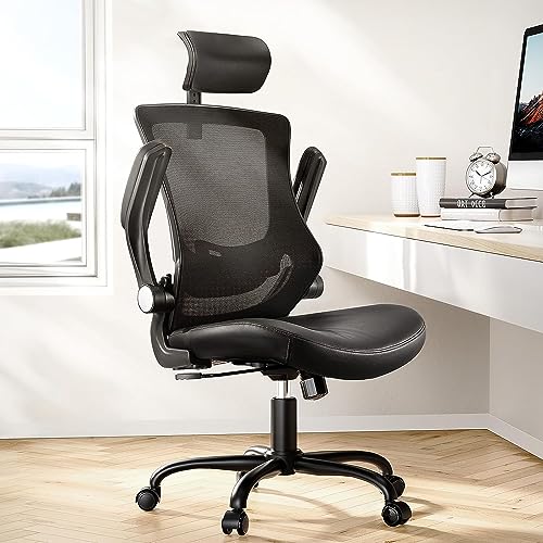 Marsail Office Chair with PU Leather Seat