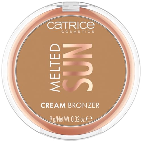 Catrice | Melted Sun Cream Bronzer, Easy to Blend Buildable Coverage for Long Lasting Bronzed Glow, Vegan & Cruelty Free, Without Parabens, Oil & Microplastic Particles (20 | Beach Babe)