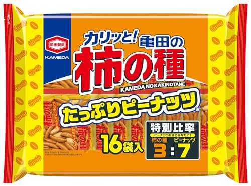 亀田製菓 亀田の柿の種たっぷりピーナッツ