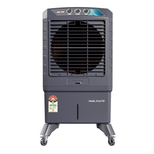 Kenstar MAHA KOOL HC 90 L Desert Air Cooler|Anti-Bacterial Honeycomb Pads|High-Speed Fan|Inverter Ready|50Ft Powerful Air Throw|1-Yr Product Warranty+