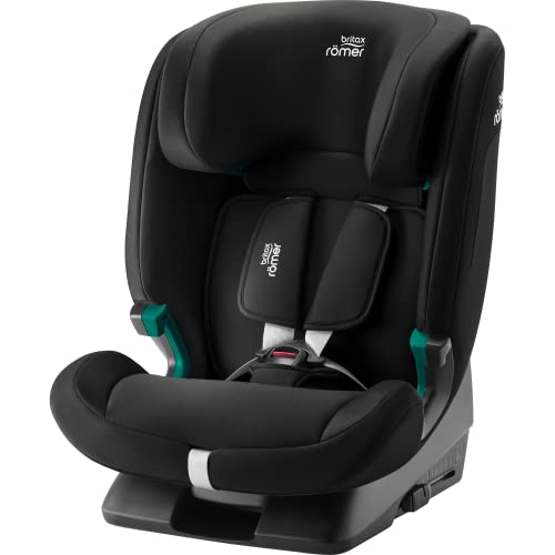 (-33%) BRITAX RÖMER Kindersitz EVOLVAFIX, mit ISOFIX, für Kinder von 76-150 cm (i-Size), 15 Monate - 12 Jahre, Space Black