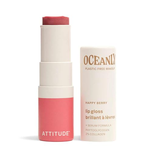 ATTITUDE Oceanly Lip Gloss, Happy Berry