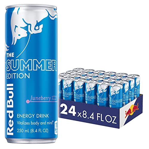 Red Bull Summer Edition Juneberry Energy Drink, 8.4 Fl Oz, 24 Cans