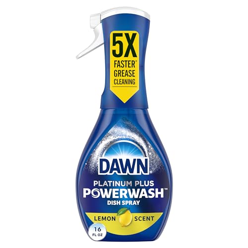 Dawn Powerwash Lemon Dish Spray, Dish Soap Starter Kit, 16 Fl Oz : Health & Household