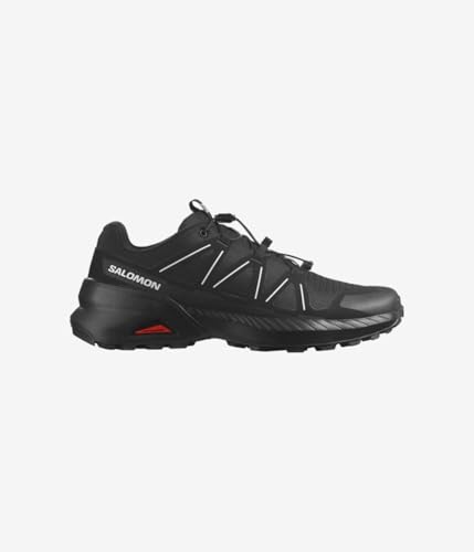 Salomon Men’s Speedcross Peak Trail Running Shoes - Black/Black/Glacier Gray - 10.5 Medium