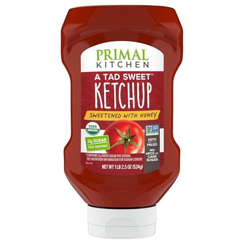 Primal Kitchen Organic Tad Sweet Ketchup, 18.5 Oz