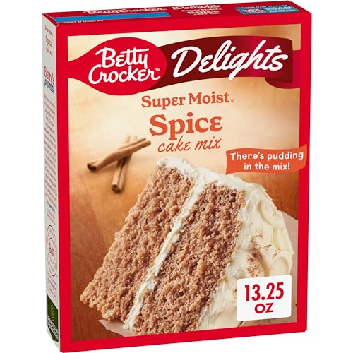 Betty Crocker Delights Super Moist Spice Cake Mix, 13.25 oz