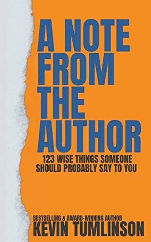 A Note From The Author book cover