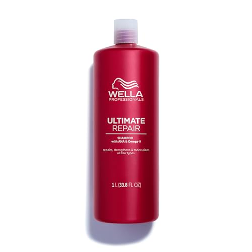 (-18%) Wella Professionals – Wella Ultimate Repair Shampoo – Tiefenreinigungsshampoo mit Metal-Purifier-Technologie – reparierendes Feuchtigkeitsshampoo – 1 l