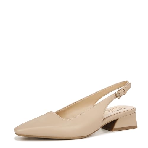 Naturalizer Womens Ginger Snip Toe Slingbacks Barely Nude 8 M