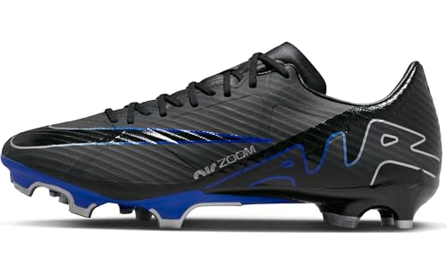 NIKE Men's Football Shoe, Black Chrome Hyper Royal, 9