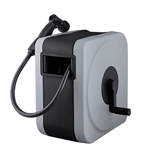 Takagi Box Next Hose Reel (Light Gray, 118.8 ft (30 m)