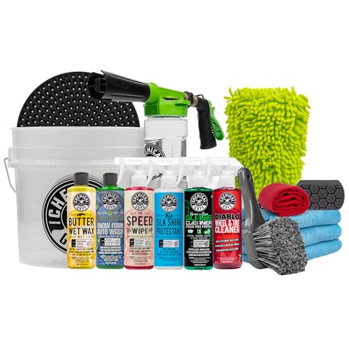 Chemical Guys HOL148VB 16-Piece Premium Car Cleaning Kit with Accessories