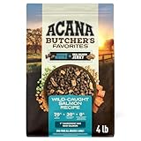 ACANA Butcher’s Favorites Grain-Free Dry Dog Food Wild-Caught Salmon Recipe 4lb Bag