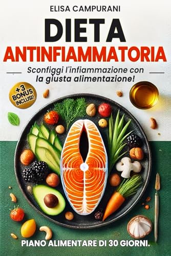Copertina del libro Dieta Antinfiammatoria