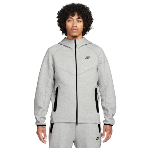 Nike Sportswear Tech Fleece Windrunner Mens Size- Medium Dark Grey Heather/Black