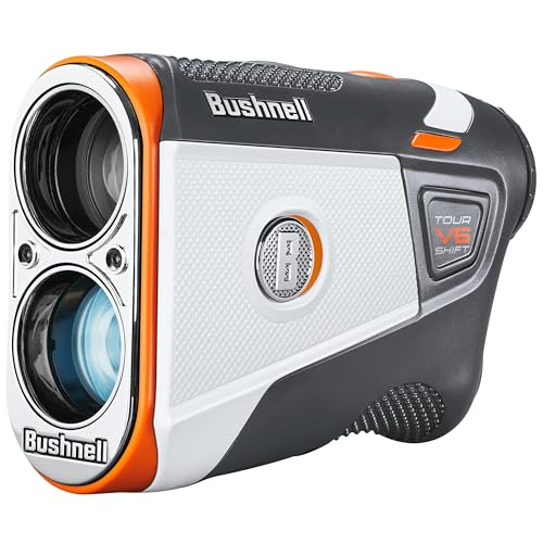 BUSHNELL GOLF Tour V6 Shift, White/Black/Orange