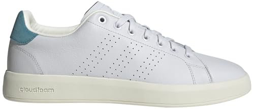 🔥 STARKER PREIS (-67%) Adidas Herren Advantage Premium Leather Shoes, Dash Grey/Dash Grey/Arctic Fusion, 42 EU