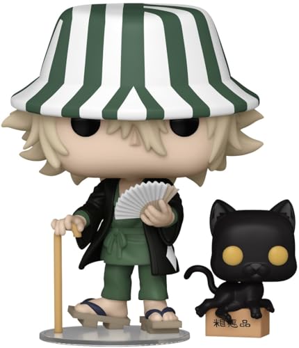 Funko POP! Animation: Bleach - Kisuke Urahara with Yoruichi - Bleach - Collectable Vinyl Figure - Gift Idea - Official Merchandise - for Kids & Adults - Anime Fans - Model Figure for Collectors