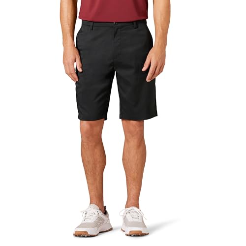 Amazon Essentials Men's 10" Classic-Fit Cargo Golf Short (Available in Big & Tall), Black, 32