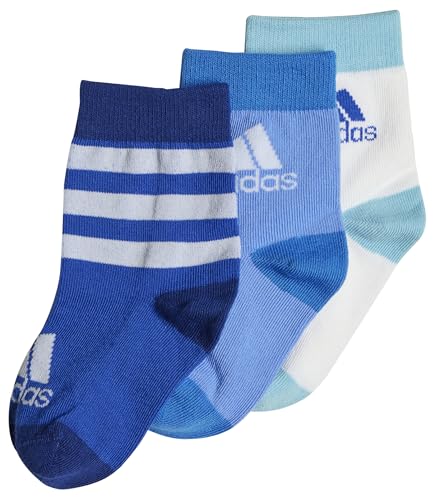 ⚡ BLITZDEAL (-62%) Adidas, Graphic, Socken (3 Paare), Team Royal Blue/Blue Fusion/White, XS 34-36 EU