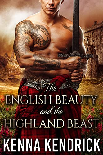 The English Beauty and the Highland Beast book cover