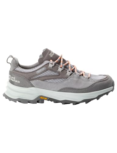 (-62%) Jack Wolfskin Damen Cyrox Texapore Low W Walking-Schuh, Low-Top, Pebble, 43 EU