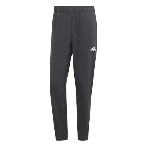 (-29%) adidas Herren Train Essentials Training Woven Pants, Black/White, S