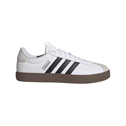 (-40%) adidas Damen VL COURT 3.0 SHOES, Cloud white/core black/grey one, 38 EU