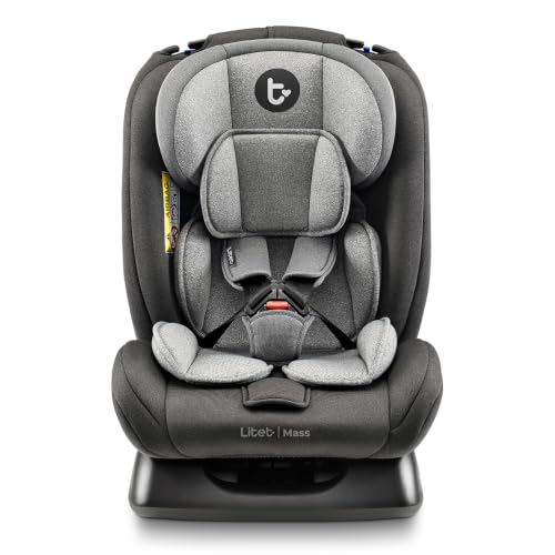 Cadeira Para Auto 0-36 Kg Litet Mass Preta e Cinza - BB458