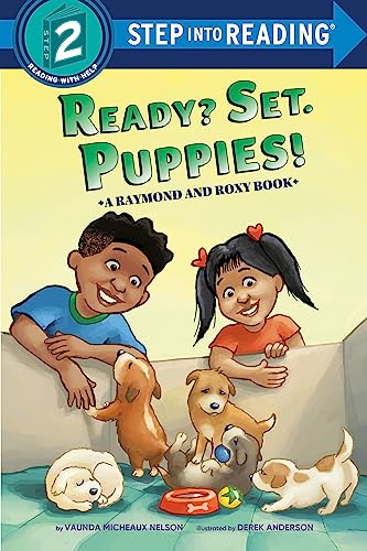 Ready? Set. Puppies! (By: Vaunda Micheaux Nelson) cover