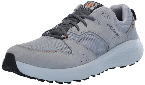 Columbia Mens Benson Hiking Shoe, Steam/Owl, 14 Wide